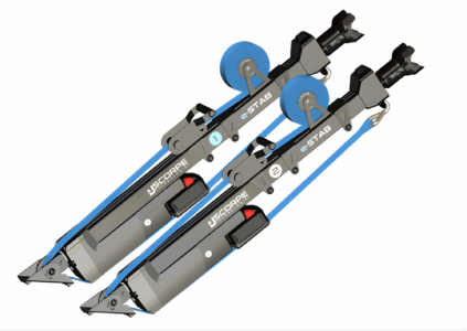 E-stab : Electric lifting and stabilizing struts